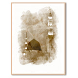 Mosque Prints - Arabic calligraphy wall art prints - Islamic wall art hangings - Digital Prints - Instant download